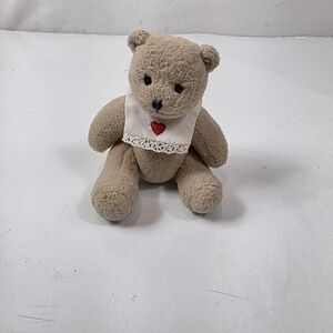 American Girl Pleasant Company Bitty Bear Jointed Teddy Holiday Bib